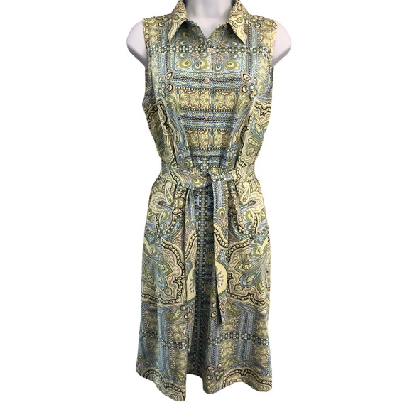 J. McLaughlin Dolly Dress Catalina Cloth Medium
